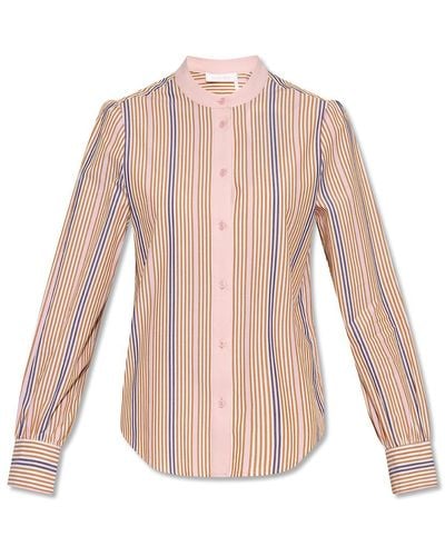 See By Chloé Striped shirt - Rosa