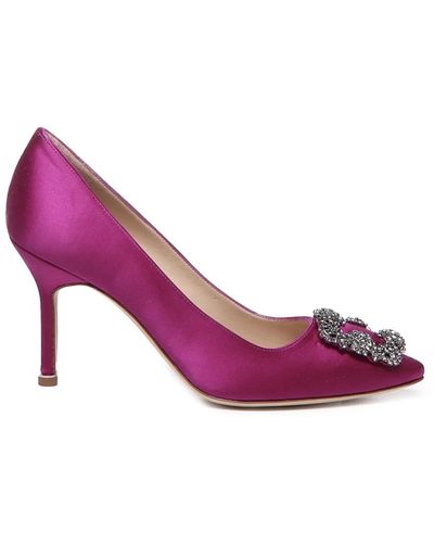 Manolo Blahnik Shoes > heels > pumps - Violet