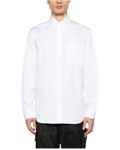 Versace Shirts > casual shirts - Blanc