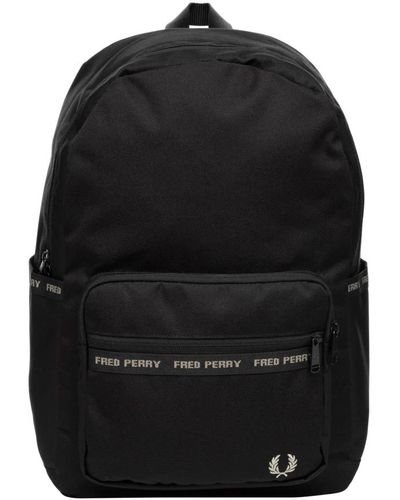 Fred Perry Backpacks - Black