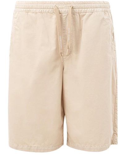 Armani Exchange Pantaloni corti con elastico in vita . colore - Neutro