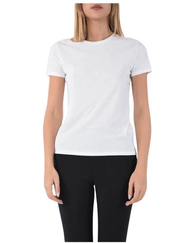 Elisabetta Franchi T-shirts - Weiß