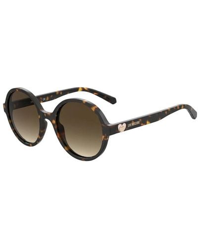 Moschino Love sonnenbrille in havana shade - Braun