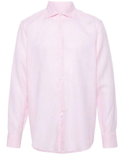 Canali Casual Shirts - Pink