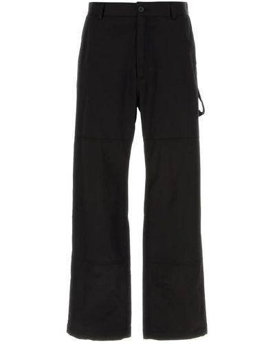 Dolce & Gabbana Straight Trousers - Black