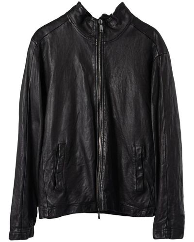Giorgio Brato Leather giacche - Nero