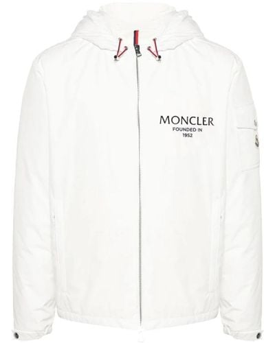 Moncler Light Jackets - White