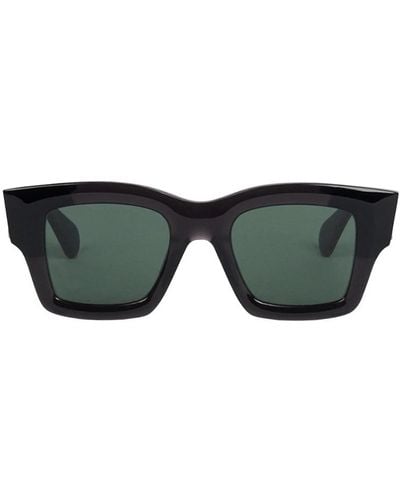 Jacquemus Les lunettes baci - multi black - Verde