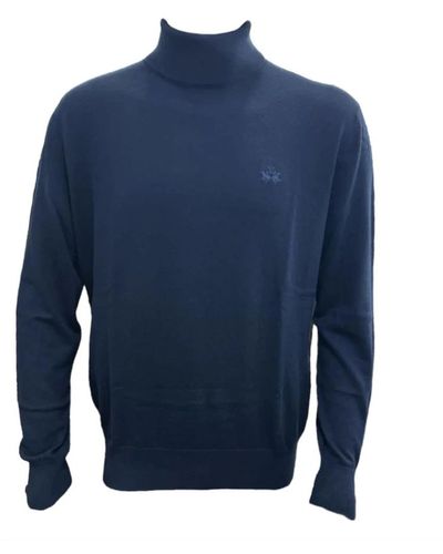 La Martina Sweatshirts sweats à capuche - Bleu