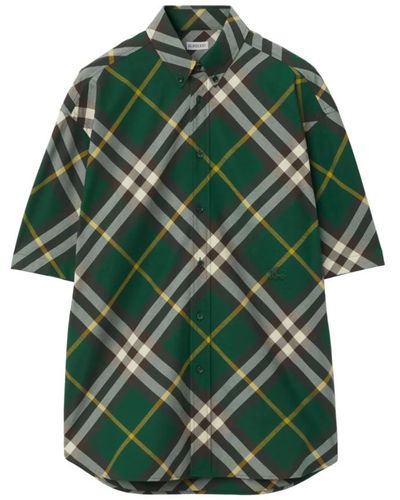 Burberry Short sleeve shirts - Grün