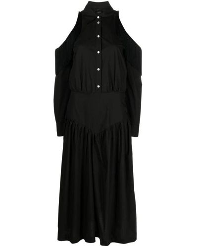 Pinko Shirt Dresses - Black
