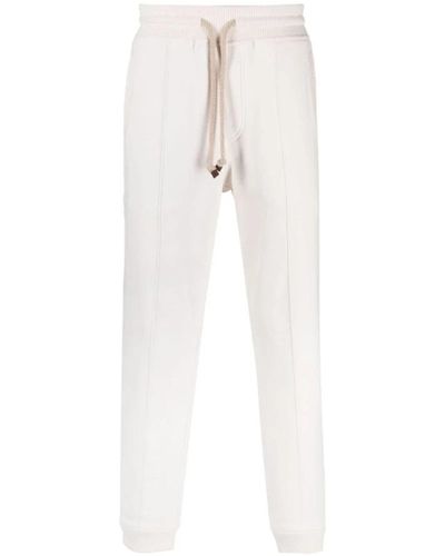 Brunello Cucinelli Sweatpants - White