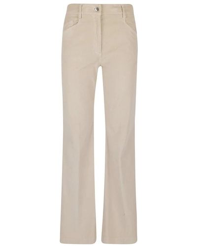 True Royal Straight Trousers - Natural