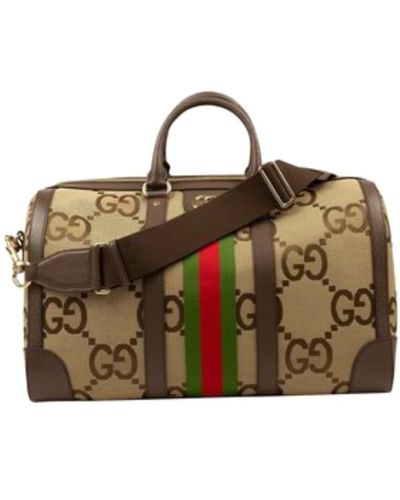 Gucci Weekend Bags - Brown