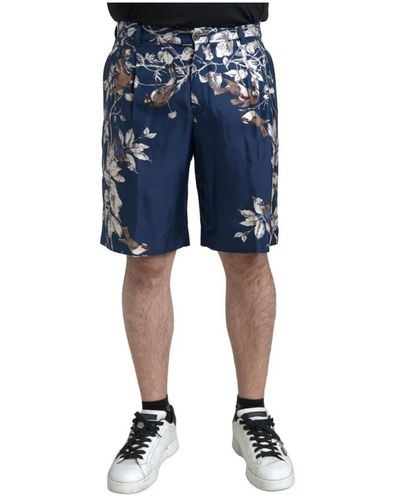 Dolce & Gabbana Shorts > casual shorts - Bleu
