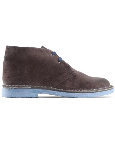 Made in Italia Lace-Up Boots - Grey