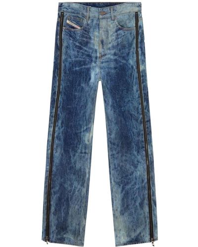 DIESEL Straight jeans - d-rise - Blau