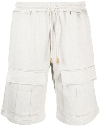 Eleventy Long Shorts - White