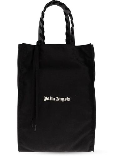 Palm Angels Tote Bags - Black