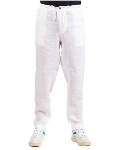 Alpha Industries Slim-Fit Trousers - White