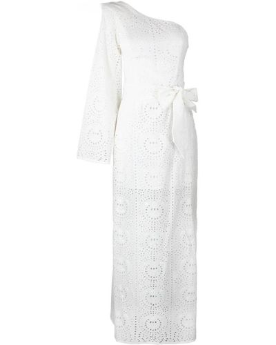 Giulia N Couture Robes longues - Blanc
