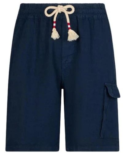 Mc2 Saint Barth Shorts > casual shorts - Bleu