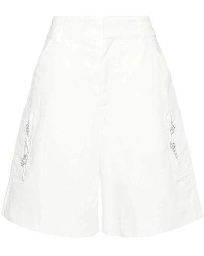 DARKPARK Long Shorts - White