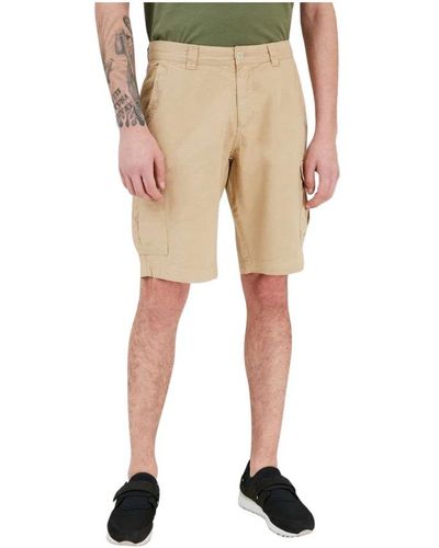 Woolrich Casual Shorts - Natural