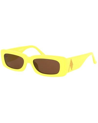 The Attico Mini marfa occhiali da sole - Giallo