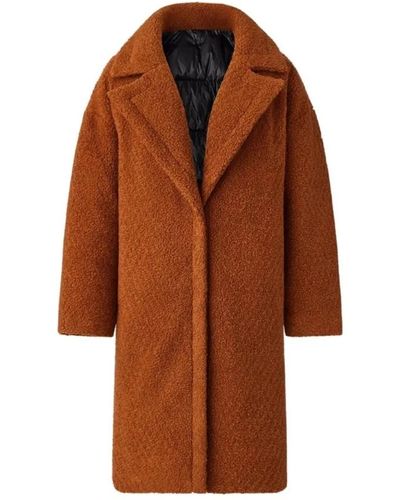 Mackage Single-Breasted Coats - Brown
