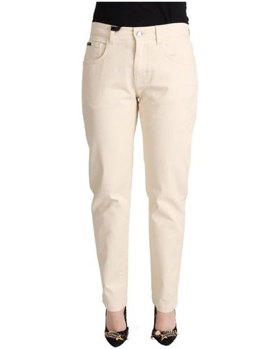 Dolce & Gabbana Jeans > slim-fit jeans - Neutre