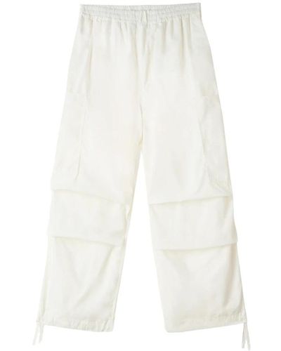 Sunnei Trousers > wide trousers - Blanc