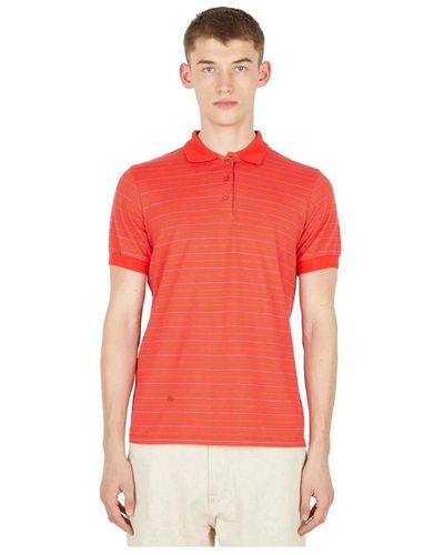 ERL Striped Polo Top - Rot