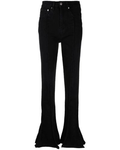 Y. Project Flared Jeans - Black