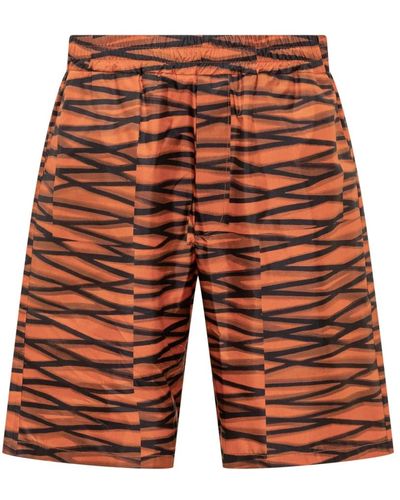 Pierre Louis Mascia Shorts > casual shorts - Orange