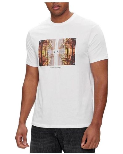 Armani Exchange T-shirts - Weiß