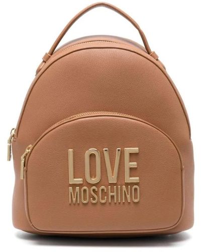 Love Moschino Backpacks - Brown