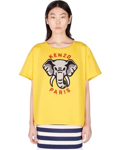 KENZO T-Shirts - Gelb