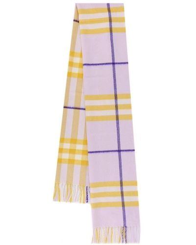 Burberry Winter Scarves - Pink