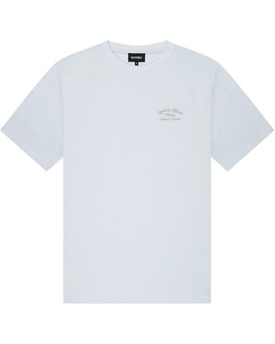Quotrell Milano t-shirt hellblau/grau - Weiß