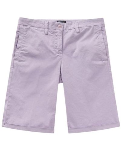Blauer Pantalones cortos largos - Morado