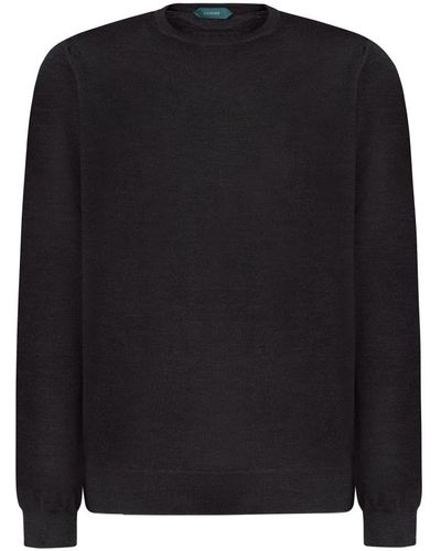 Zanone Sweatshirts & hoodies > sweatshirts - Noir