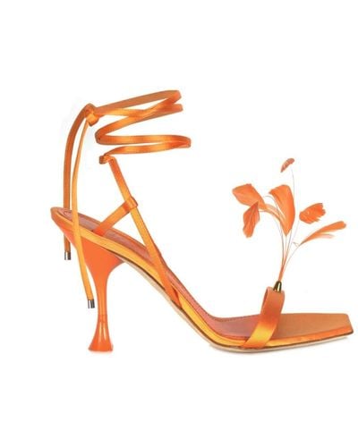 3Juin High Heel Sandals - Orange