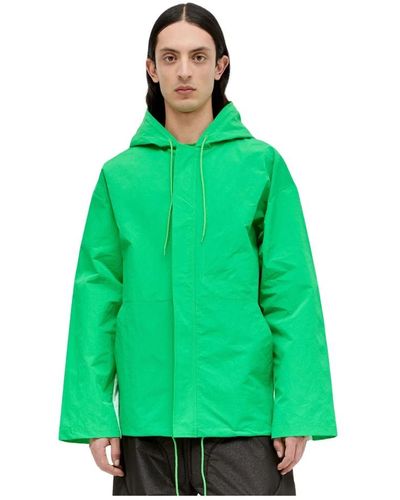 Walter Van Beirendonck Jackets > rain jackets - Vert