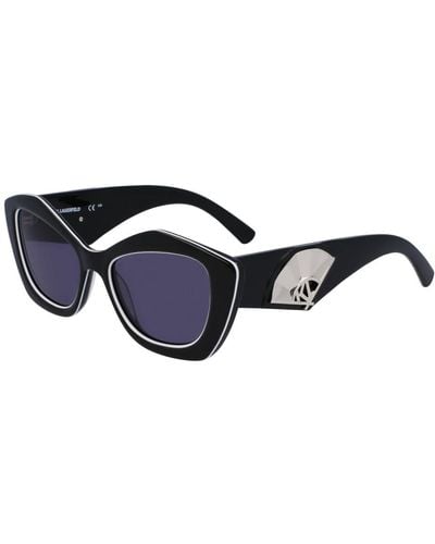 Karl Lagerfeld Colección de gafas de sol urban glam - Metálico