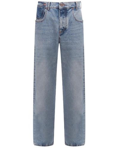 Balmain Denim upgrade straight fit jeans - Blau