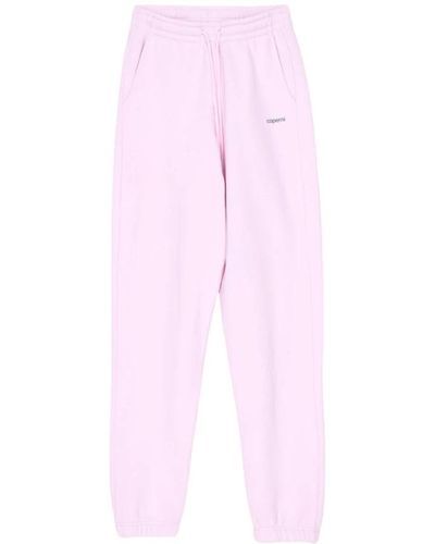 Coperni Pantaloni jogger in felpa rosa