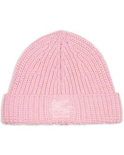Etro Beanies, stylische wintermützen - Pink