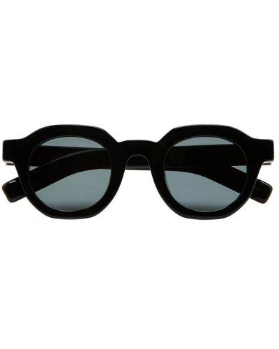 Kaleos Eyehunters Gunderson occhiali da sole unisex ovali - Nero