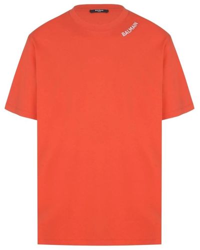 Balmain T-Shirts - Red